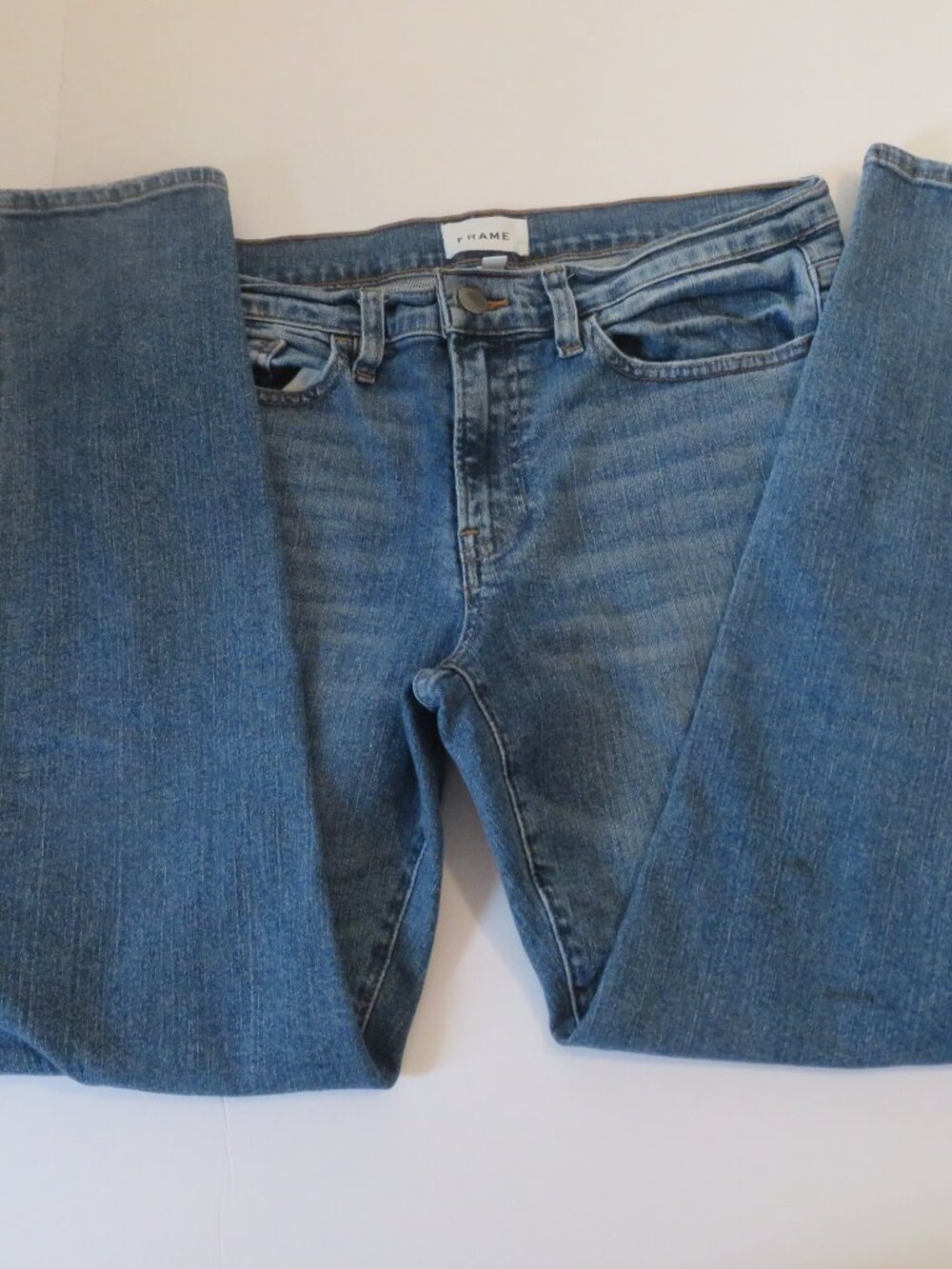 FRAME - Women's Jeans, Size 28, Medium Blue, Very Good Condition - Picture 8 of 16